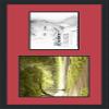 Art to Frames Double-Multimat-1061-762/89-FRBW26079 Collage Photo Frame Double Mat with 1 - 8.5x11, 12x12 Openings and Satin Black Frame view 3