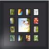 Art to Frames Double-Multimat-569-89/89-FRBW26079 Collage Photo Frame Double Mat with 1-4.75x6.75 and 12-2x3 Openings and Satin Black Frame view 3