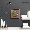 Art to Frames Double-Multimat-569-771/89-FRBW26079 Collage Photo Frame Double Mat with 1-4.75x6.75 and 12-2x3 Openings and Satin Black Frame view 2