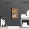 Art to Frames Double-Multimat-475-771/89-FRBW26079 Collage Photo Frame Double Mat with 6 - 3x5 Openings and Satin Black Frame view 2