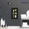 Art to Frames Double-Multimat-476-89/89-FRBW26079 Collage Photo Frame Double Mat with 6-4x5 Openings and Satin Black Frame view 2
