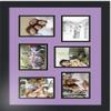 Art to Frames Double-Multimat-353-805/89-FRBW26079 Collage Photo Frame Double Mat with 6-4x5 Openings and Satin Black Frame view 3