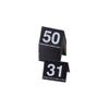 Cal-Mil Black Break Resistant Number Tents (No. 26-50) view 1