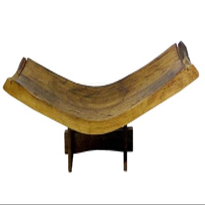 MGP Oak Stave 36" L x 4" W x 5" H Tray with Support