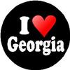 I Love Georgia MAGNET (heart) view 1