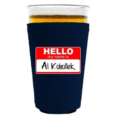 Al Kohollek Pint Glass Coolie Navy