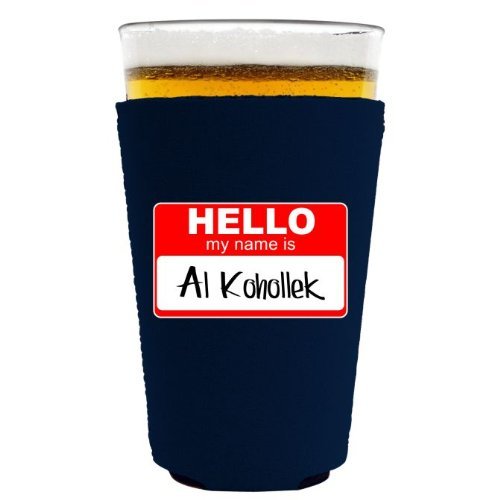 Al Kohollek Pint Glass Coolie Navy