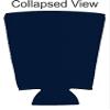 Al Kohollek Pint Glass Coolie Navy view 2