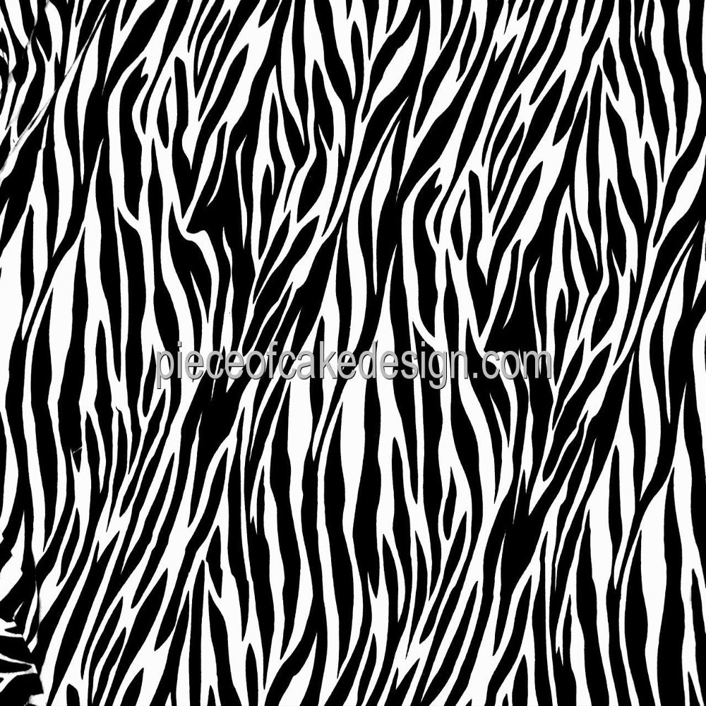 2" ~ Zebra Stripe Print Background Birthday ~ Edible Cake/Cupcake Topper!!!