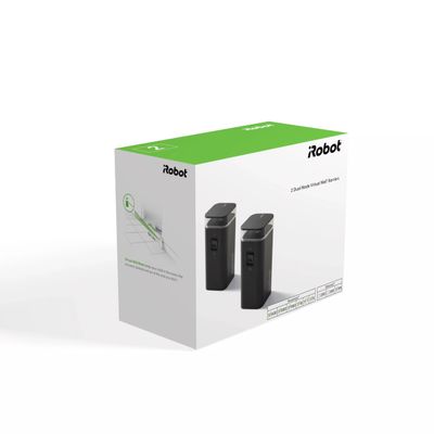iRobot Authentic Replacement Parts - Dual Virtual Wall, 2-Pack, Compatible with All Roomba 600 Series, 614, 675, 692, 694, e Series, i1, i1+, i3, i3+, i4, i4+, i5, i5+, i7, i7+, i8+