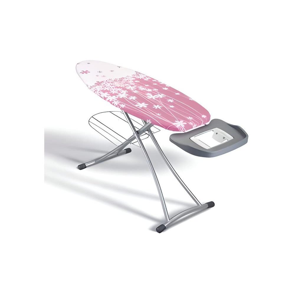 Metaltex 41807180080 Alhena Ironing Board Metal Pink 125 x 44 cm