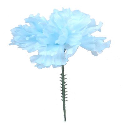 5" Blue Artificial Silk Flower 100 count ( Pack of 10 )