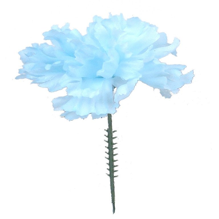 5" Blue Artificial Silk Flower 100 count ( Pack of 10 )