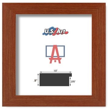 US Art 18x36 Sequoia 1.5 Inch Flat Smooth Finish, MDF Wood Composite Picture Photo Poster Frame