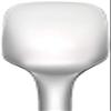 Asahi Pure Copper Ice Cream Spoon, Square, Silver, CIS-1S view 2