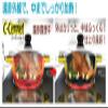 7-Star C-CERMET 7STWOK28XYLRD C-CERMET (12% Magnesium Alloy Exceeding Aluminum) IH/Gas Wok 11.0 inches (28 cm) view 2