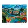 Trademark Fine Art Valley House Canvas Wall Art by Manor Shadian, 18 by 24-Inch view 1