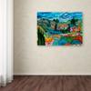 Trademark Fine Art Valley House Canvas Wall Art by Manor Shadian, 18 by 24-Inch view 3