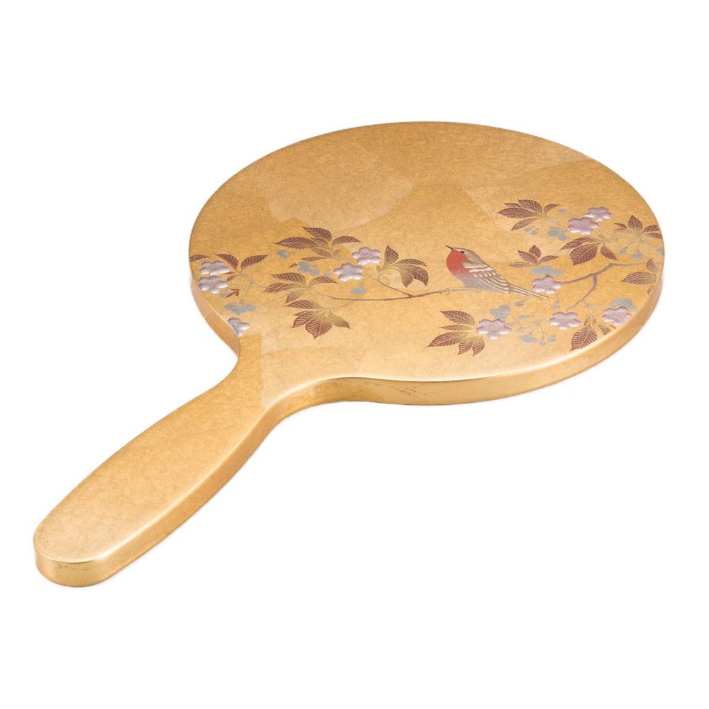 Gold Hand Mirror