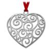4" Pewter Plated Rhodium with Austrian Crystals Made in USA view 1