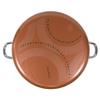 ALLUFLON Gold Non-Stick Pan, Diameter 36 cm, 1 Handle, Aluminium, Orange view 2