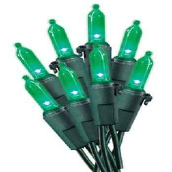 HW 100CT GRN LGT Set (Pack of 24)