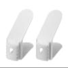 Like-it SHW-01 Shoe Storage, Shoe Holder, Wide, 2 Pieces, Width 3.9 x Depth 10.2 x Height 5.3 inches (10 x 26 x 13.5 cm), White, Made in Japan, Space Saving, 2X Storage Capacity view 1