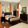 Furniture of America Meredosia Modern Platform Bed, Full, Espresso Finish view 2