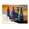 Trademark Fine Art Blue Sunset by Numbers by Roderick Stevens Canvas Art, 18 by 24-Inch view 1
