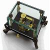 Alluring 18 Note Crystal Music Box with Detailed Dragon Feet - Many Songs to Choose - You're Sixteen view 1