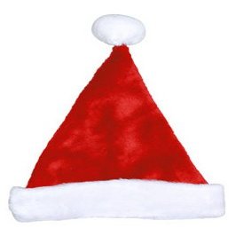 DYNO SEASONAL SOLUTIONS 0402009AZSACC Decorative Plush Santa Hat, 17-Inch, Red