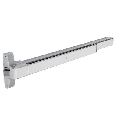Dynasty Hardware Push Bar Panic Exit Device for Emergency Exit Doors, Aluminum Finish Commercial Panic Bar Door Handle, Push Bar for Exit Door, Panic Bar Lock, Push Bar Door Handle for Safety