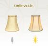 Royal Designs, Inc. BS-704FC-6AGL True Bell Lamp Shade, 3.5 x 6 x 6.25 , Antique Gold view 4