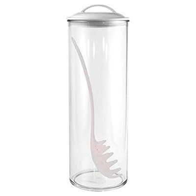 3 Qt Spaghetti Fork and Jar Color: White