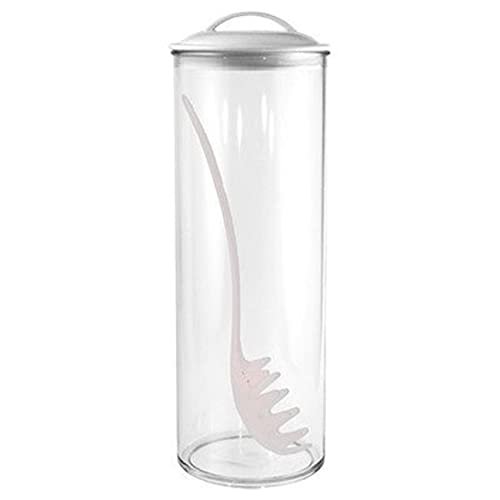 3 Qt Spaghetti Fork and Jar Color: White