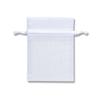 Shimojima Heiko 008705018 Organza Bag, Flat Bag Type, S, White, Pack of 10 view 1