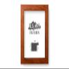 US Art 3x33 Red Oak Flat 1.25 Inch, Wrapped Finish Wood Composite MDF Wall Decor Picture Poster Photo Frame view 1