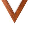 US Art 3x33 Red Oak Flat 1.25 Inch, Wrapped Finish Wood Composite MDF Wall Decor Picture Poster Photo Frame view 2