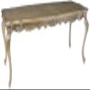 ACME Furniture Chantelle Dining Table, Antique Platinum view 1