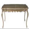 ACME Furniture Chantelle Dining Table, Antique Platinum view 4
