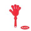 Beistle Red Hand Clappers  12 Pack, Plastic Noisemakers for Parties, Sporting Events, Celebrations, and Team Spirit Gatherings, Fan Section Cheer Accessories, 7" view 4