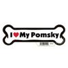 Pet Gifts USA Pomsky Dog Bone Magnet view 1