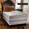 Dream Solutions USA Dreamy Rest Pillow Top (Euro Top) Twin Size 39"x75"x10" Mattress and Box Spring Set - Fully Assembled, Orthopedic, Good for Your Back, Long Lasting view 3