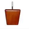 Abacus Swivel Chair Parts #CL717 2 3/4" Maple Finish Ottoman/Couch/Sofa Wooden Legs - Set of 4 view 1