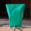 Electric Luminary Replacement Sleeves by Rc Lightstyle - Outdoor Luminaria- Red, Blue, Green or White - Shamrock - ST Patrick's Day - Valentine's Day - Hearts (Green Solid - no Diecut) view 2