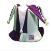 Extreme Fan Jester Hat, w/BALLS - Purple and White - Support your favorite team or event - Stand UP and Stand Out with TOTAL DEVOTION, Extreme Fan Devotion view 1