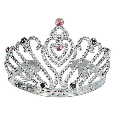 Beistle 60498 12-Pack Plastic Bachelorette Party Tiaras