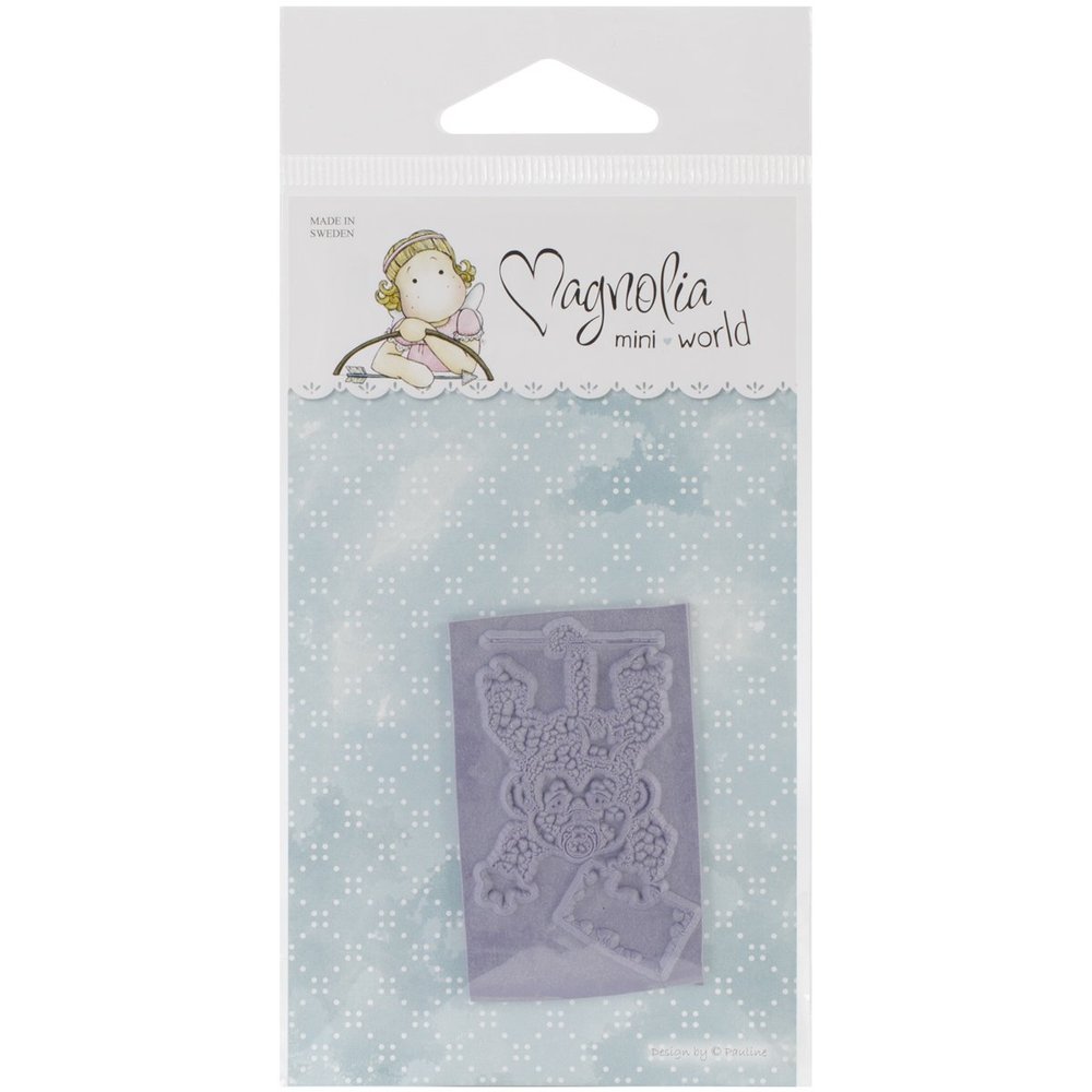 Magnolia Mini Princes and Princesses Stamp, 2.75 by 5.75-Inch, Sally The Monkey
