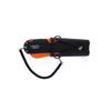 Modern Box Cutter, 3 blade depth setting, Squeeze Trigger and Edge Guides, Holster, Lanyard, Extra Blade - 1000 Orange view 1