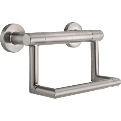 Delta Faucet 41550 Contemporary Tissue Holder/Assist Bar, Chrome